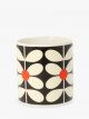 Sixties Bone China Mug, 350ml, Navy/Multi