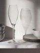 Studio Glass Champagne Flute, Set of 4, 210ml, Clear